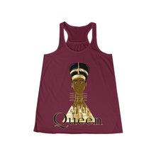 Load image into Gallery viewer, Queen Women's Flowy Racerback Tank