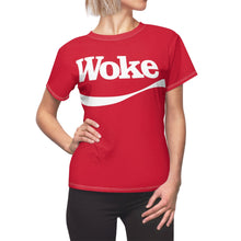 Load image into Gallery viewer, Woke Women's AOP Cut & Sew Tee