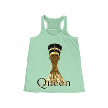 Load image into Gallery viewer, Queen Women's Flowy Racerback Tank