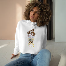 Load image into Gallery viewer, I cant breath BLM Crop Hoodie