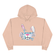 Load image into Gallery viewer, Snow Bunny Crop Hoodie