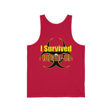 Load image into Gallery viewer, Covid-19 Unisex Jersey Tank