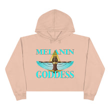 Load image into Gallery viewer, Melanin Goddess Crop Hoodie