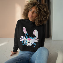 Load image into Gallery viewer, Snow Bunny Crop Hoodie