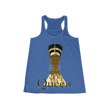 Load image into Gallery viewer, Queen Women's Flowy Racerback Tank