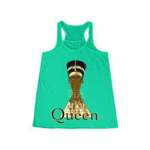Load image into Gallery viewer, Queen Women's Flowy Racerback Tank
