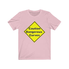 Load image into Gallery viewer, Caution Dangerous Curves Short Sleeve Tee