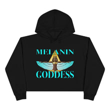 Load image into Gallery viewer, Melanin Goddess Crop Hoodie