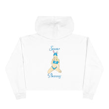Load image into Gallery viewer, Snow Bunny Crop Hoodie