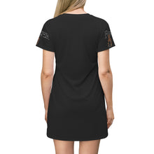 Load image into Gallery viewer, Power Woman All Over Print T-Shirt Dress