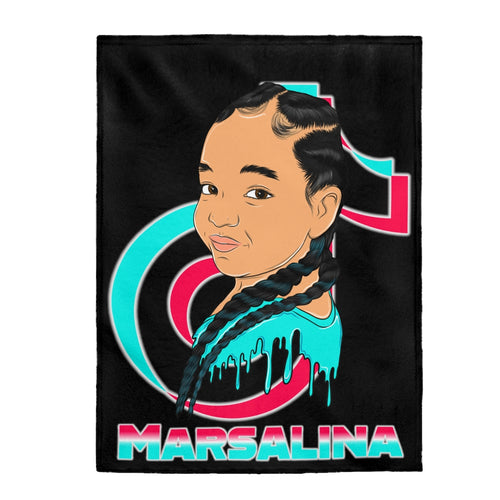 Marsalina Velveteen Plush Blanket