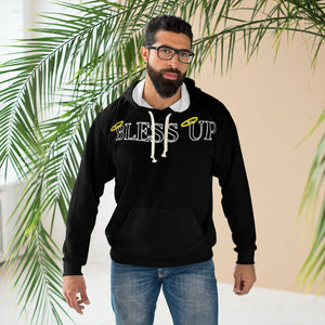 Bless Up (BU) AOP Unisex Pullover Hoodie