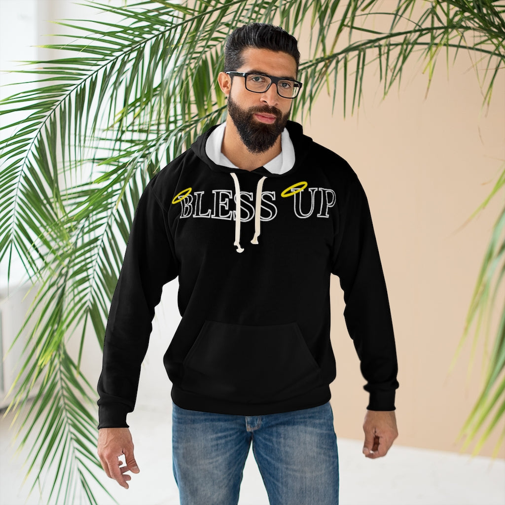 Bless Up (BU) AOP Unisex Pullover Hoodie