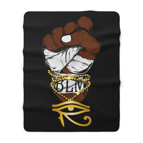 BLM Sherpa Fleece Blanket