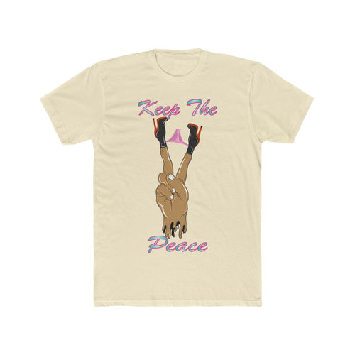 Keep the Peace Men's Cotton Crew Tee