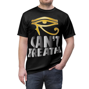 BLM Eye Cant breathe Unisex AOP Cut & Sew Tee