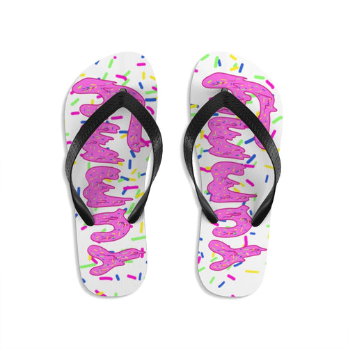 Copy of Yummy White Unisex Flip-Flops