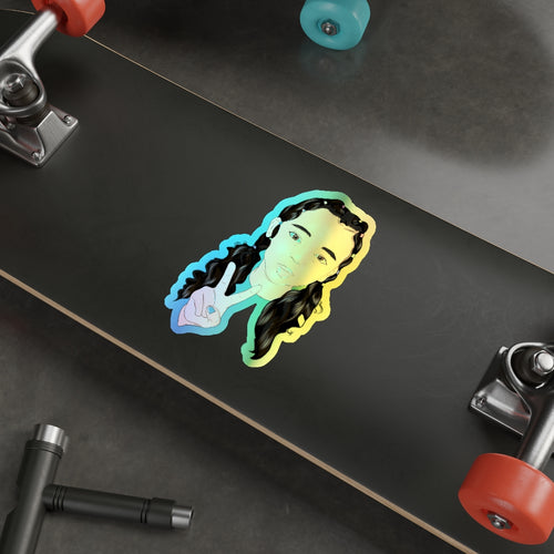 Marsalina Holographic Die-cut Stickers