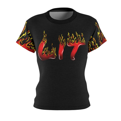 Lit Women's AOP Tee