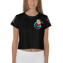 Load image into Gallery viewer, marsalina All-Over Print Crop Tee