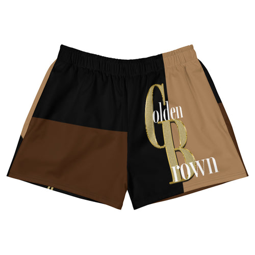 Golden Brown GB Women's Athletic Short Shorts