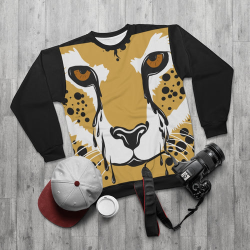 Crying Cheetah  Unisex Sweatshirt