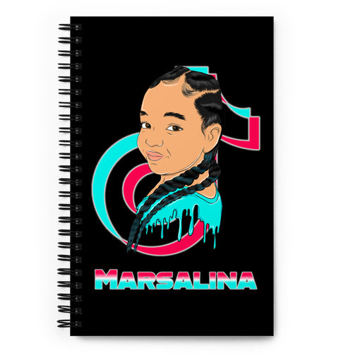 Marsalina Spiral notebook